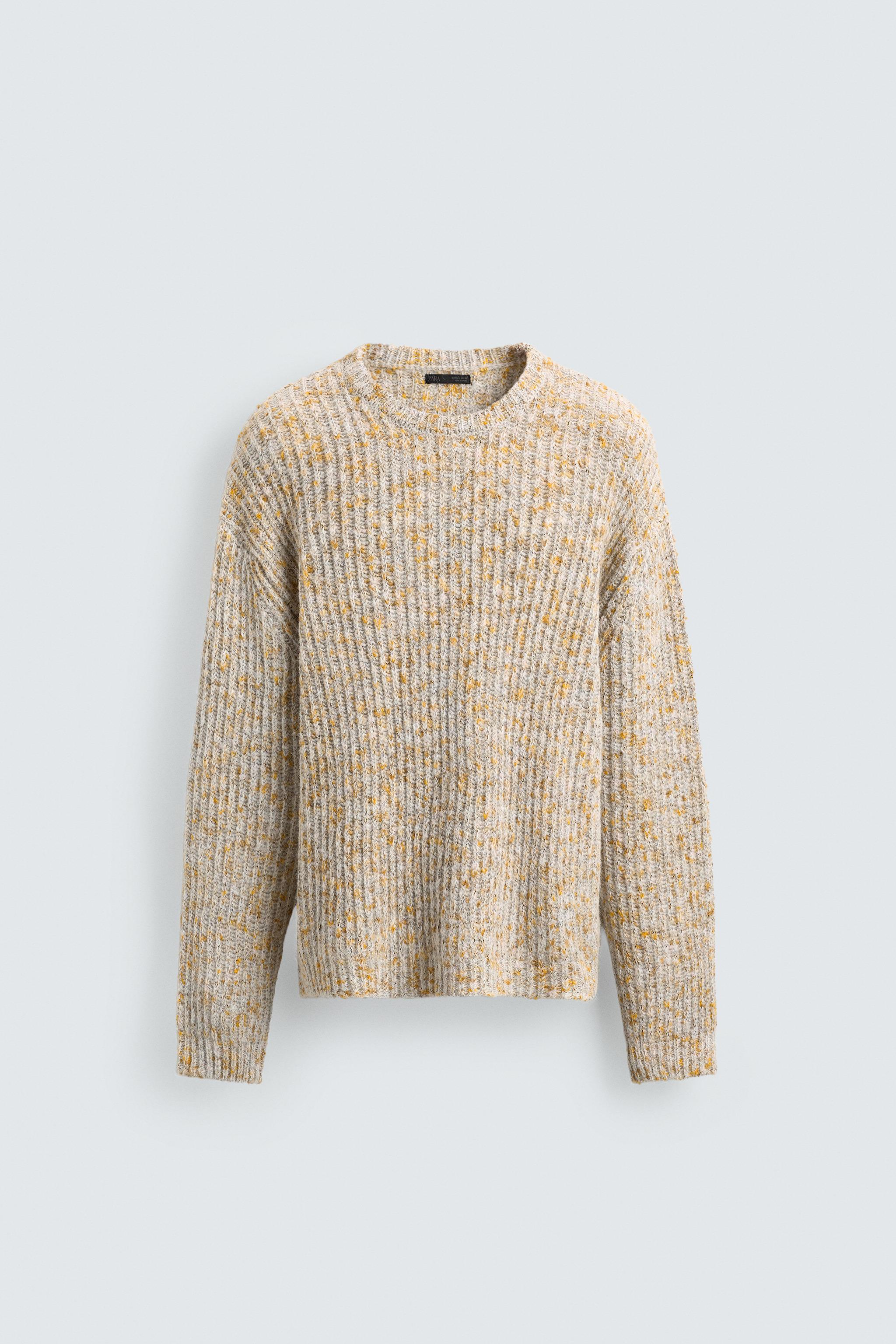 CONTRAST TEXTURED JUMPER